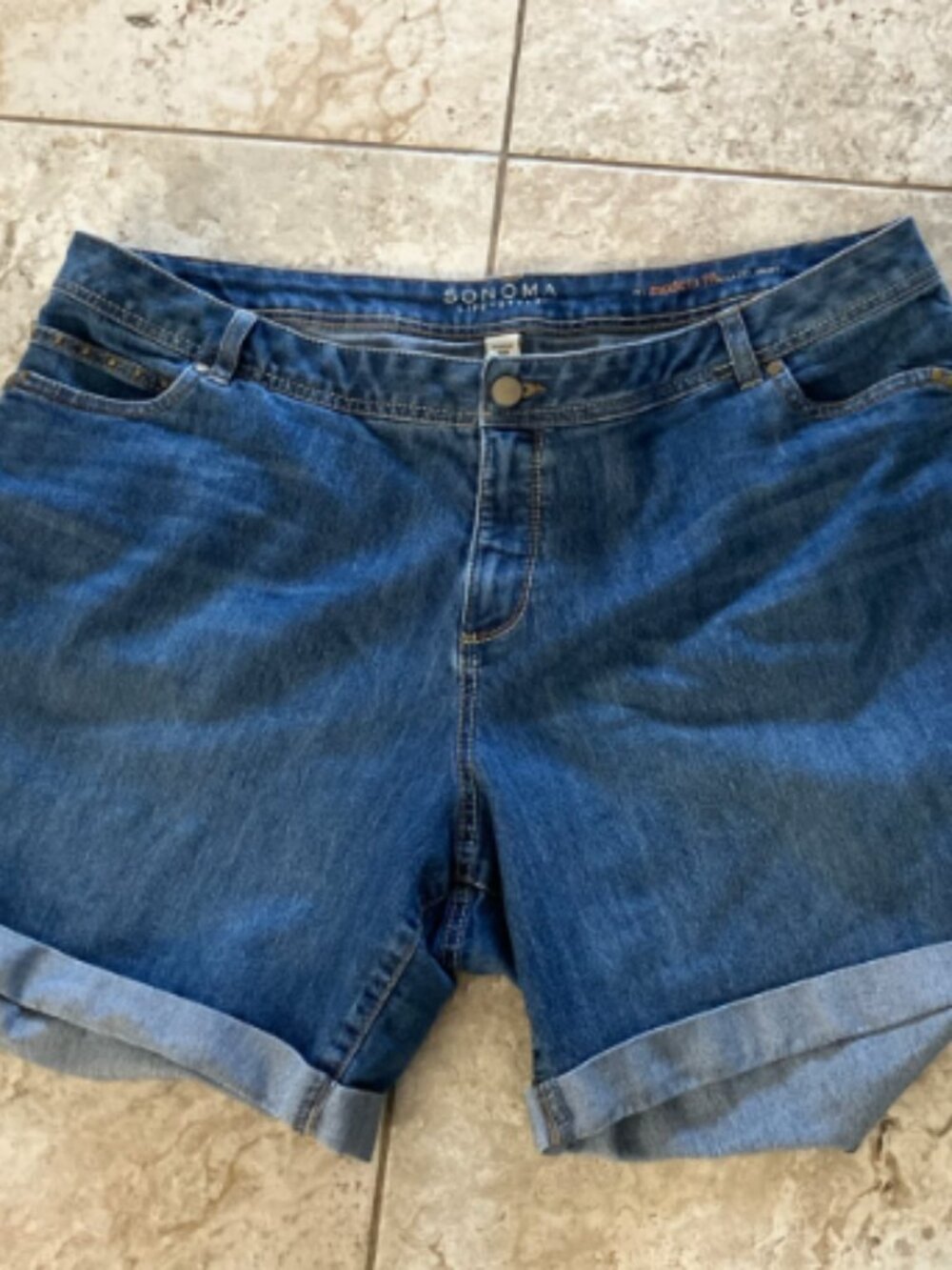 Sonoma brand denim shorts size 20W